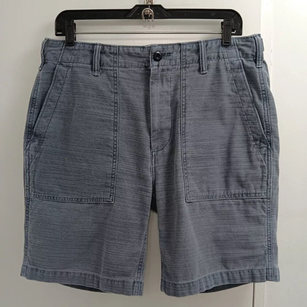 Outerknown Voyager Utility Shorts - Atlantic Blue - Size 31